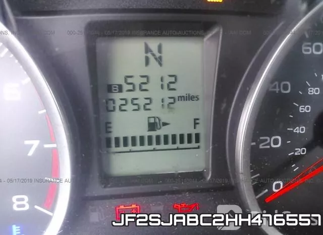 JF2SJABC2HH476557 фото 8
