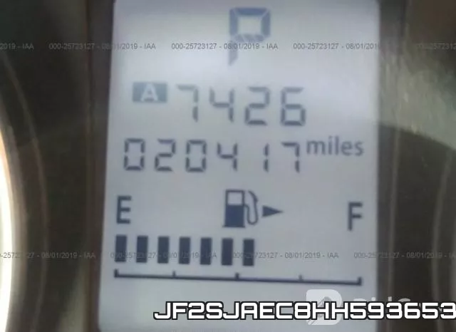 JF2SJAEC8HH593653 фото 8
