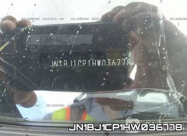 JN1BJ1CP1HW036778 фото 9