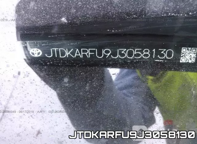 JTDKARFU9J3058130 фото 10