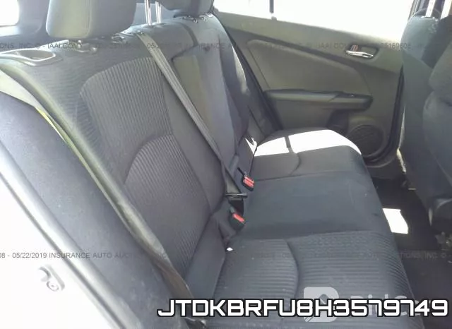 JTDKBRFU8H3579749 фото 9