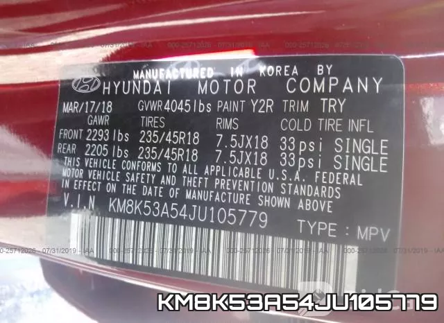 KM8K53A54JU105779 фото 10
