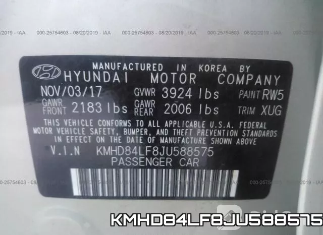 KMHD84LF8JU588575 фото 9