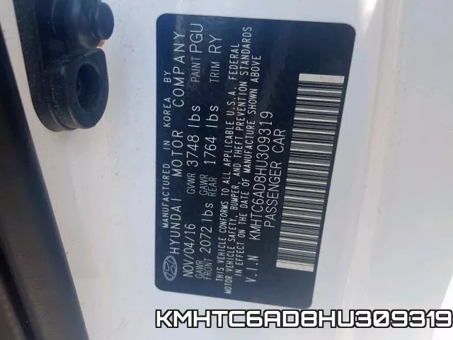 KMHTC6AD8HU309319 фото 2