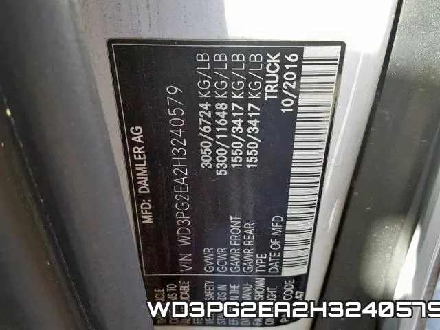 WD3PG2EA2H3240579 фото 2