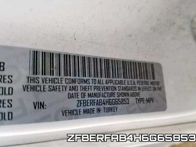ZFBERFAB4H6G65853 фото 2