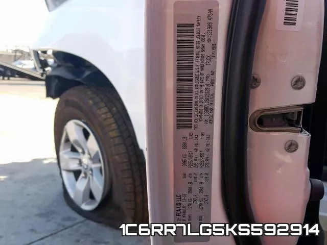 1C6RR7LG5KS592914 фото 2