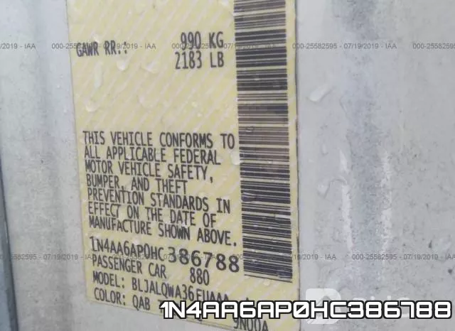 1N4AA6AP0HC386788 фото 10