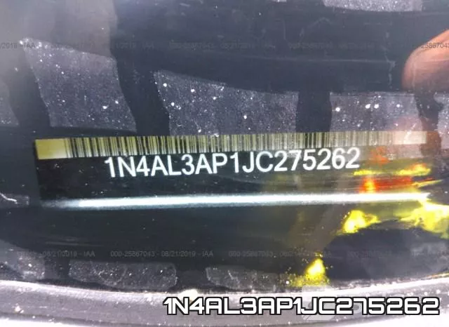 1N4AL3AP1JC275262 фото 10