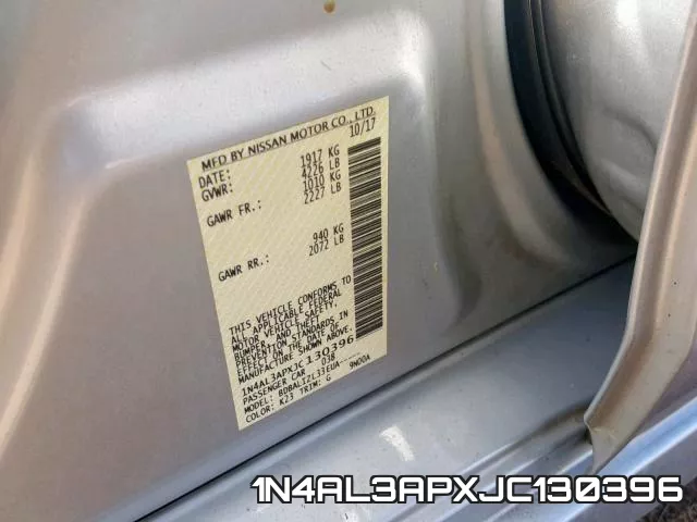 1N4AL3APXJC130396 фото 2