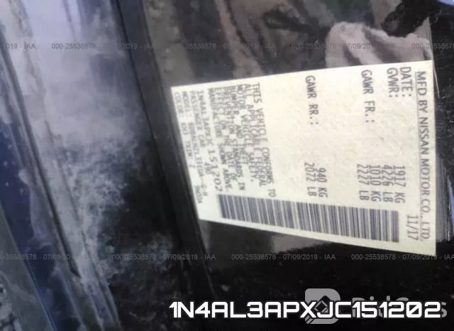 1N4AL3APXJC151202 фото 10