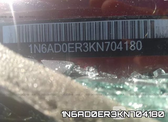 1N6AD0ER3KN704180 фото 10