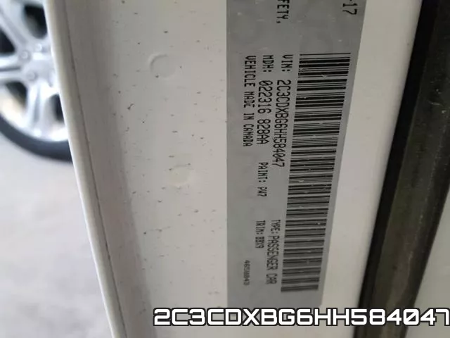 2C3CDXBG6HH584047 фото 2