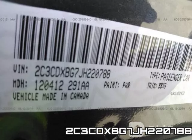 2C3CDXBG7JH220788 фото 10