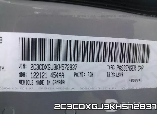 2C3CDXGJ3KH572837 фото 10