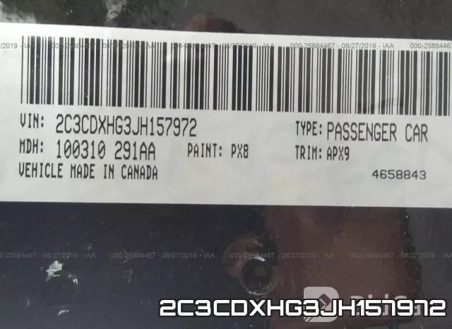 2C3CDXHG3JH157972 фото 10