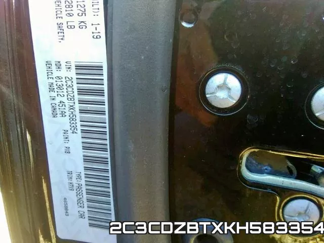2C3CDZBTXKH583354 фото 2