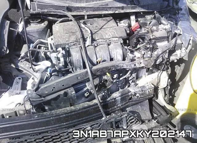 3N1AB7APXKY202147 фото 2
