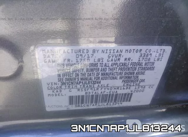 3N1CN7AP1JL813244 фото 10