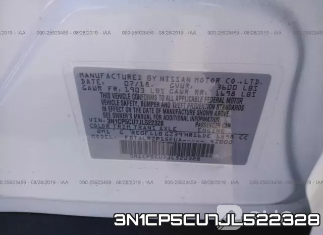 3N1CP5CU7JL522328 фото 10
