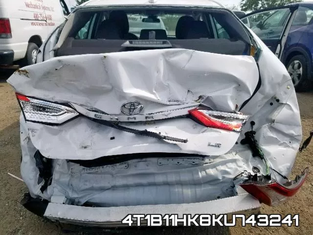 4T1B11HK8KU743241 фото 10