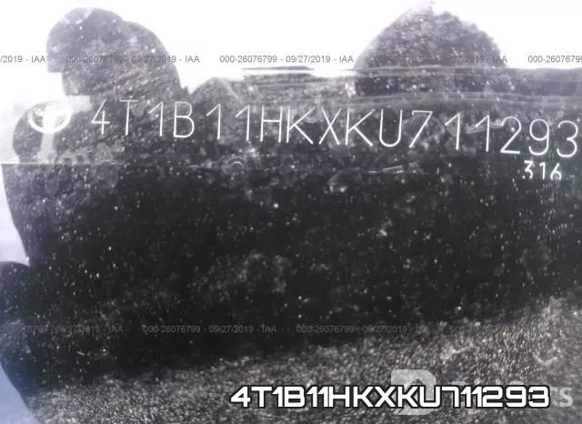4T1B11HKXKU711293 фото 9
