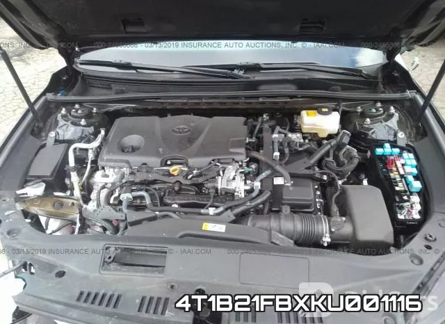 4T1B21FBXKU001116 фото 2