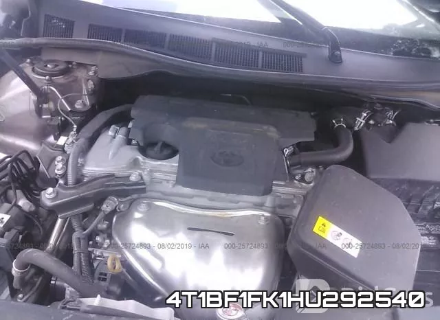 4T1BF1FK1HU292540 фото 2