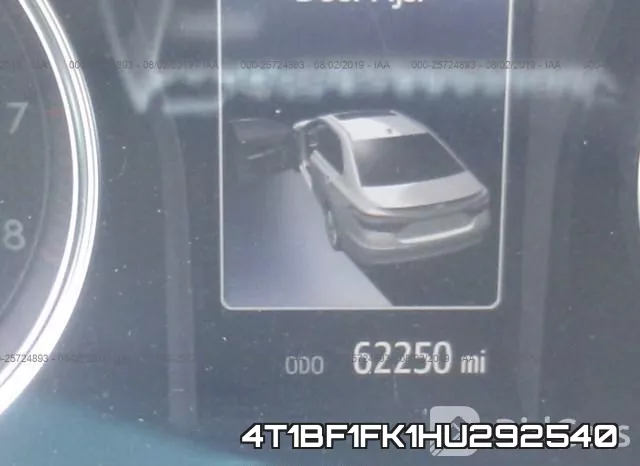 4T1BF1FK1HU292540 фото 8