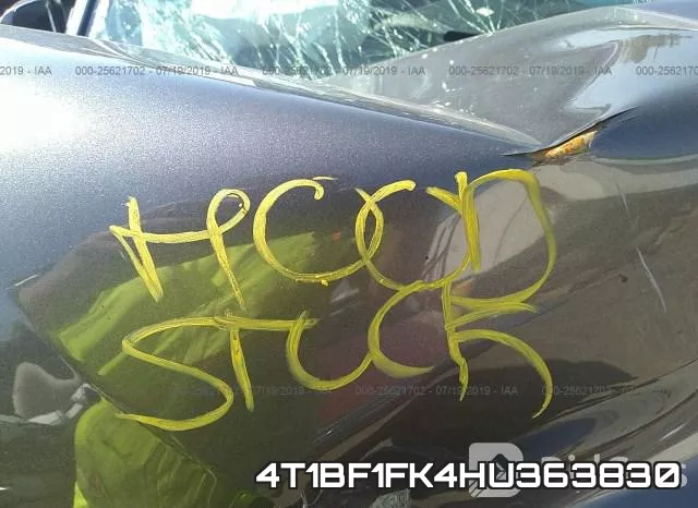 4T1BF1FK4HU363830 фото 2