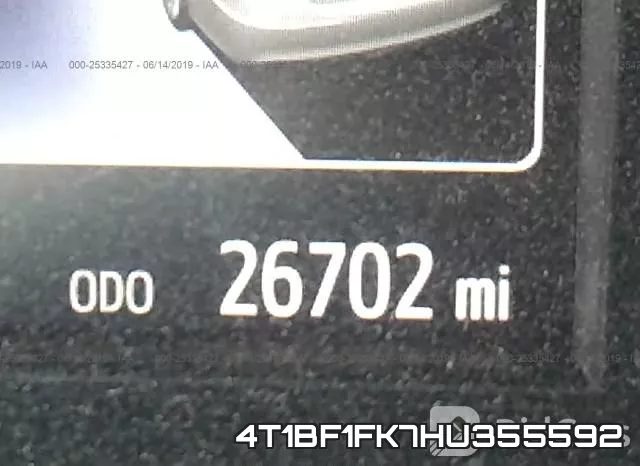4T1BF1FK7HU355592 фото 8