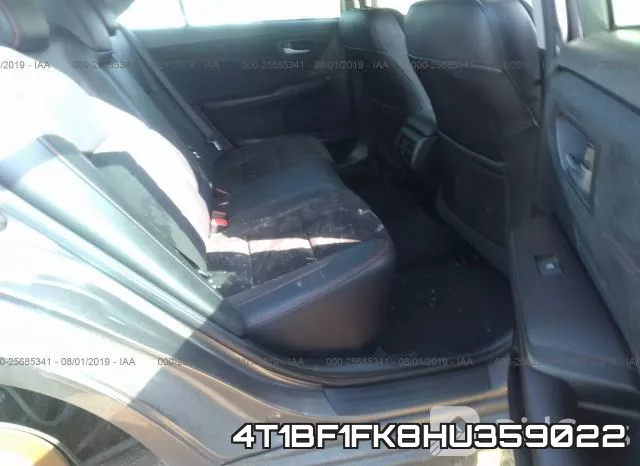 4T1BF1FK8HU359022 фото 9