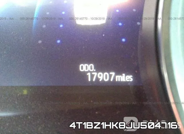 4T1BZ1HK8JU504716 фото 8