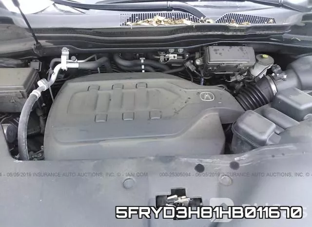 5FRYD3H81HB011670 фото 2