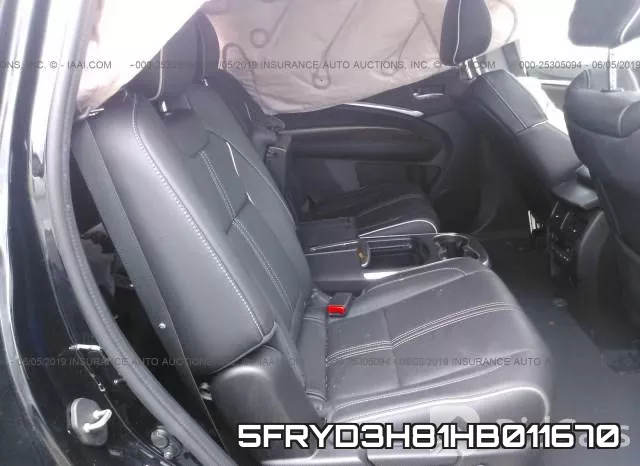 5FRYD3H81HB011670 фото 9