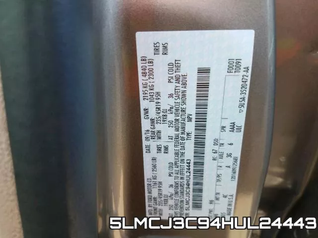 5LMCJ3C94HUL24443 фото 2