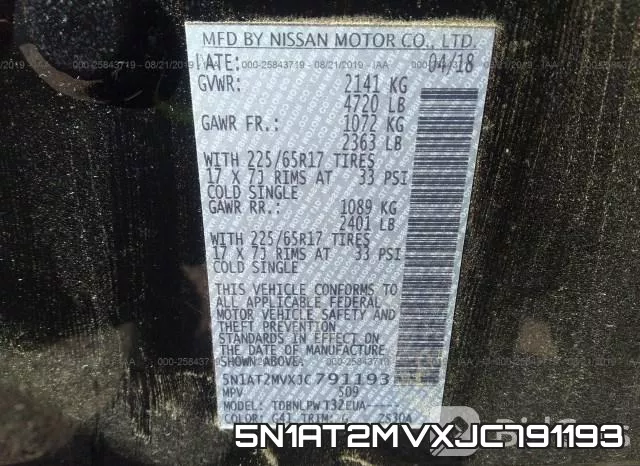 5N1AT2MVXJC791193 фото 10
