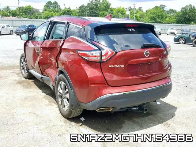 5N1AZ2MG7HN154986 фото 4