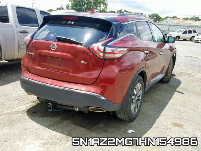 5N1AZ2MG7HN154986 фото 5