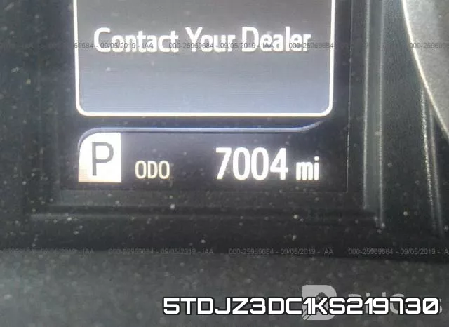 5TDJZ3DC1KS219730 фото 8