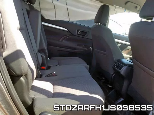 5TDZARFH1JS038535 фото 7