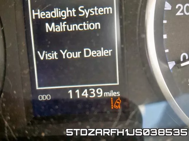 5TDZARFH1JS038535 фото 9