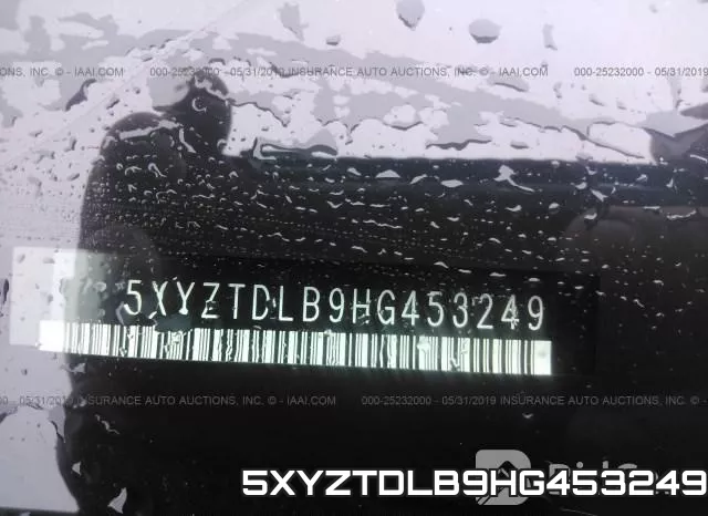5XYZTDLB9HG453249 фото 10