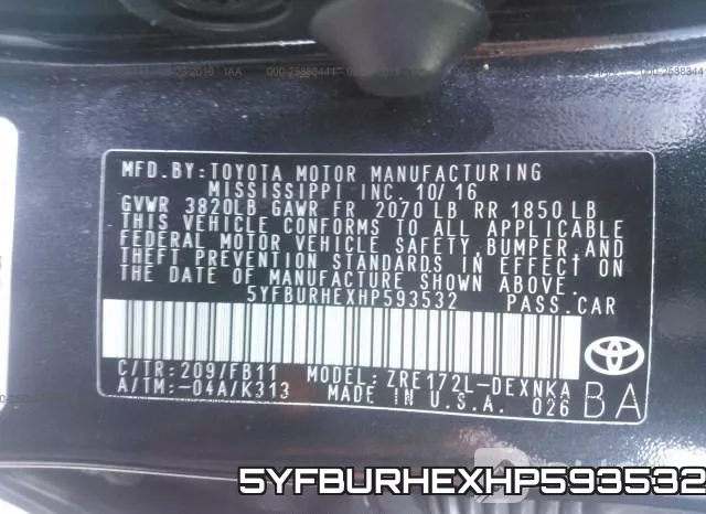 5YFBURHEXHP593532 фото 10