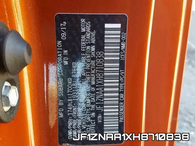 JF1ZNAA1XH8710838 фото 2