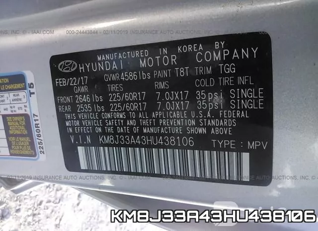 KM8J33A43HU438106 фото 10