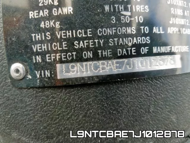 L9NTCBAE7J1012878 фото 2