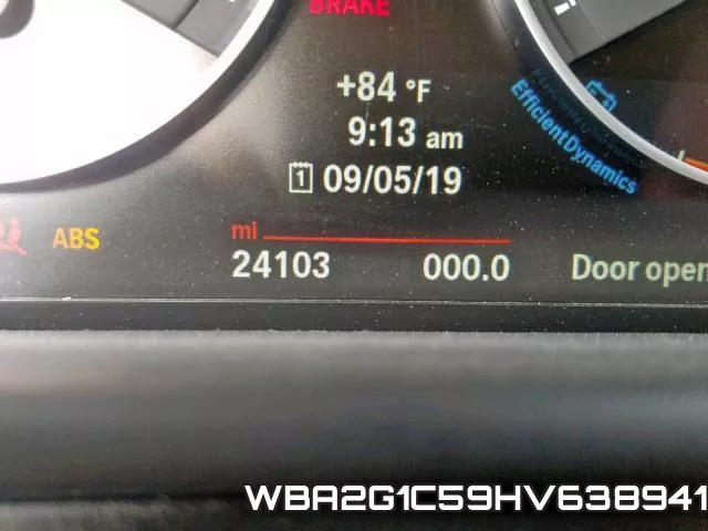 WBA2G1C59HV638941 фото 9