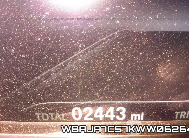 WBAJA7C57KWW06264 фото 8