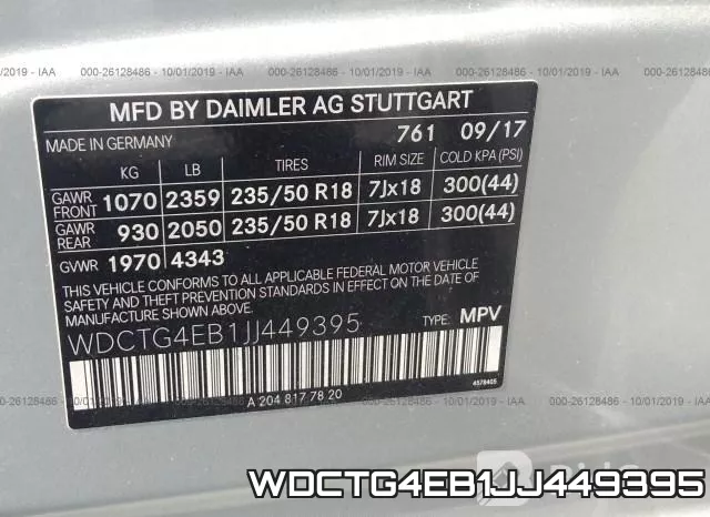 WDCTG4EB1JJ449395 фото 10